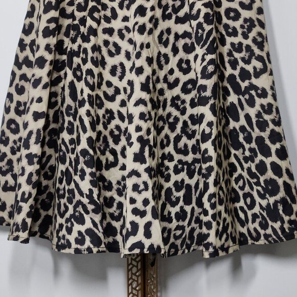 Mable Thamsin Bustier Bodice Mini Dress Women's Size S Leopard Print - Picture 6 of 12